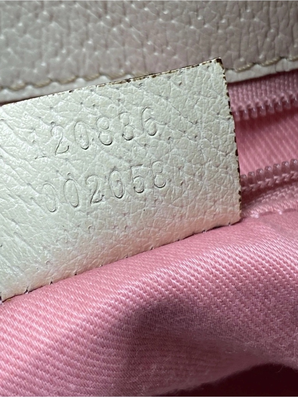 Vintage Gucci Pink Monogram Tote Bag - Picture 7 of 9